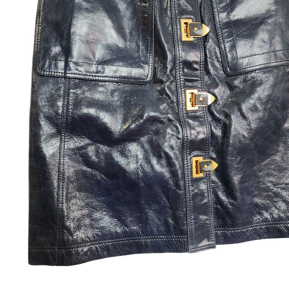 Tory Burch Leather Skirt - Picture 4 of 7